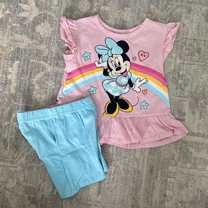 Disney Minnie Mouse Summer Short Set